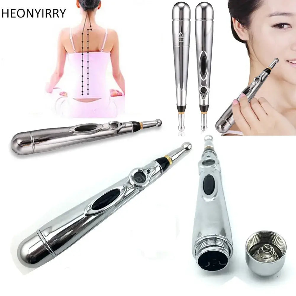 Advanced Electric Acupuncture Pen - Laser Therapy Magnet Massage for Facial and Body Care