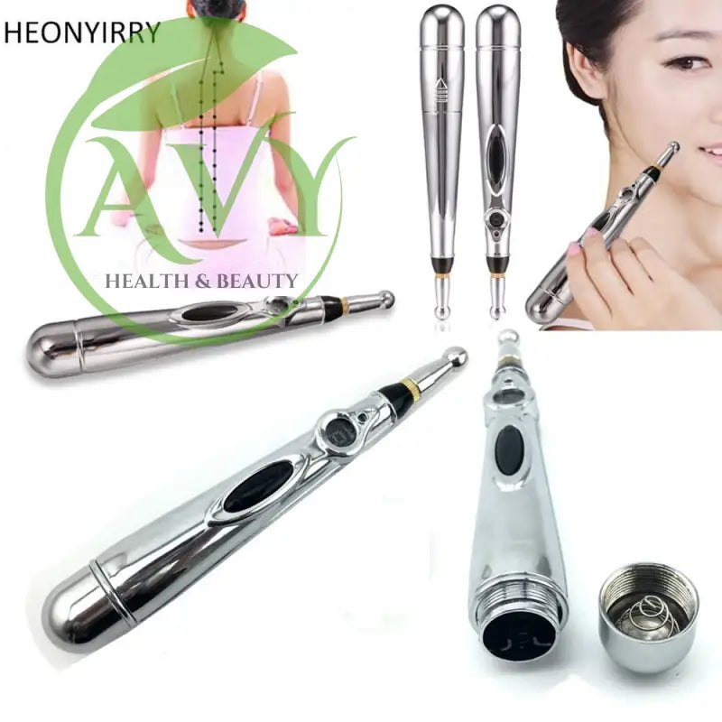 Advanced Electric Acupuncture Pen - Laser Therapy Magnet Massage for Facial and Body Care